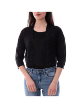 ANIS WHITE Anis White Coprispalla Donna Nero Nero